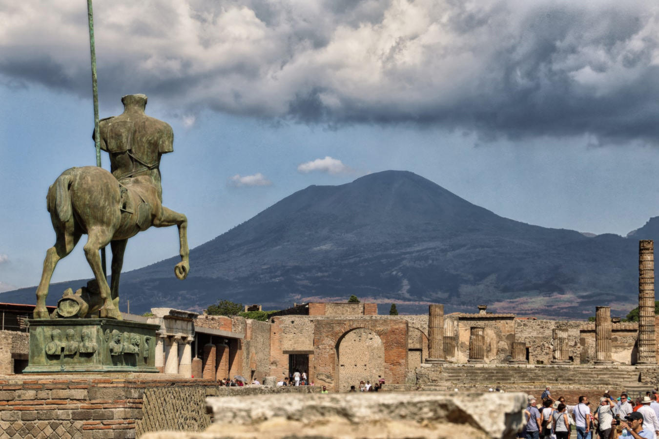 Pompei e il Vesuvio